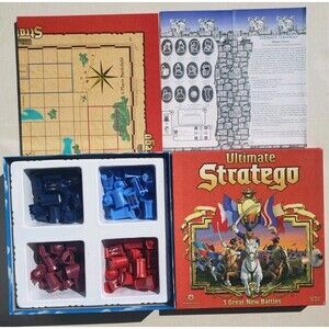 Utlimate Stratego Game Winning Moves 1997 2-4 Players COMPLETE EXCELLENT CONDTN